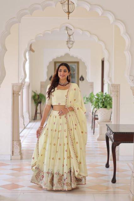 LW 7155 Vichitra Silk Bollywood style lehenga choli in Kolkata